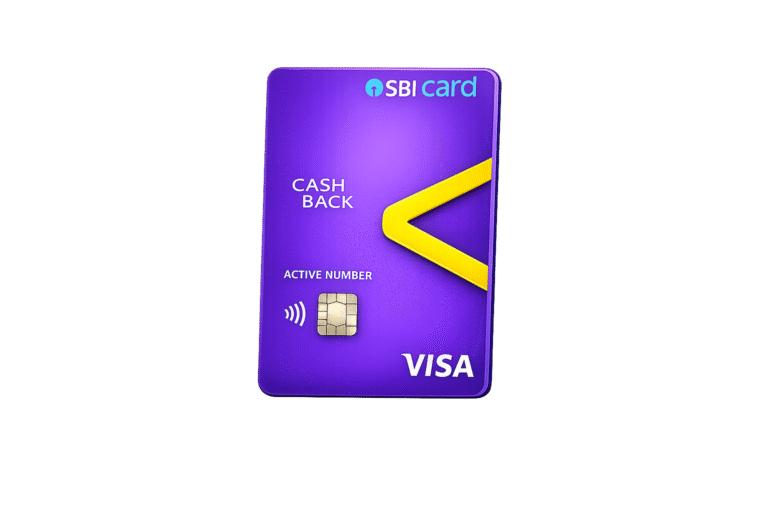 SBI Cashback Credit Card – 5% cashback on online spends