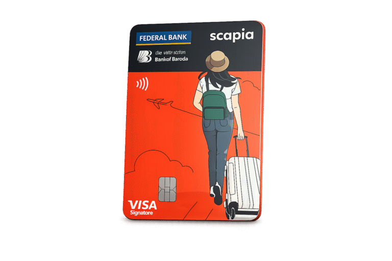 scapia credit card transparent